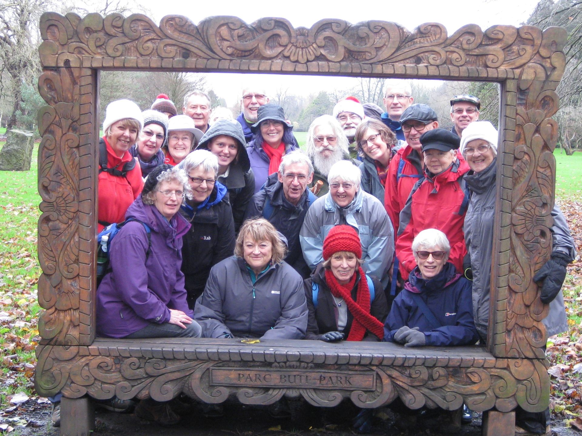 Cardiff Ramblers in the frame!!